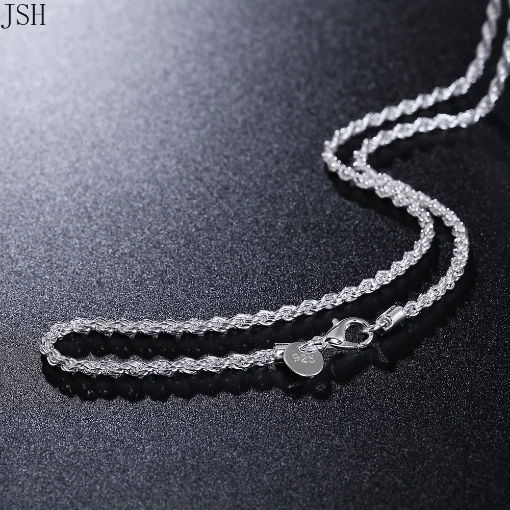 40-60cm wholesale 925 Sterling - 925 Sterling Silver Chain Necklace Men review and price