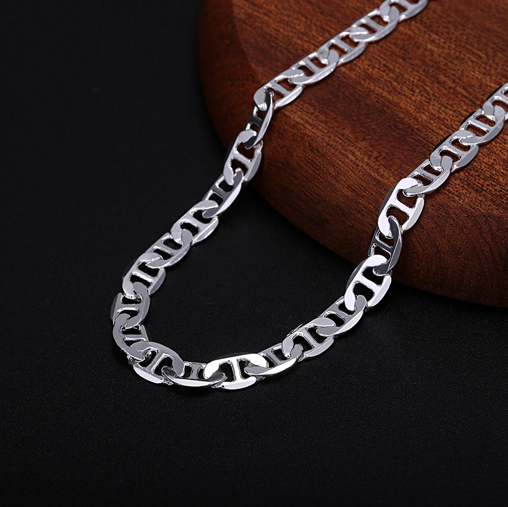 925 Sterling Silver Necklace 4 - Cuban Link Chain 12Mm review and price