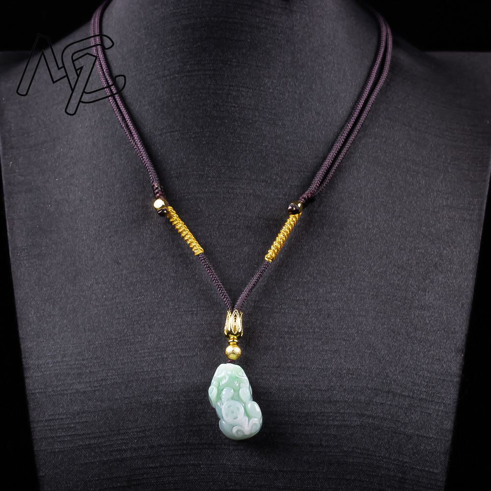 Natural Burmese A Emerald Pea  - Necklaces review and price