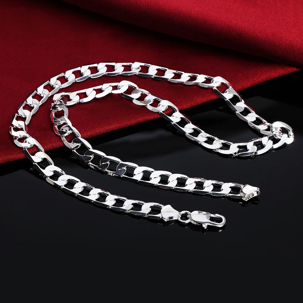 Whosale 925 Sterling Silver 6M - 925 Sterling Silver Chain Necklace Men review and price