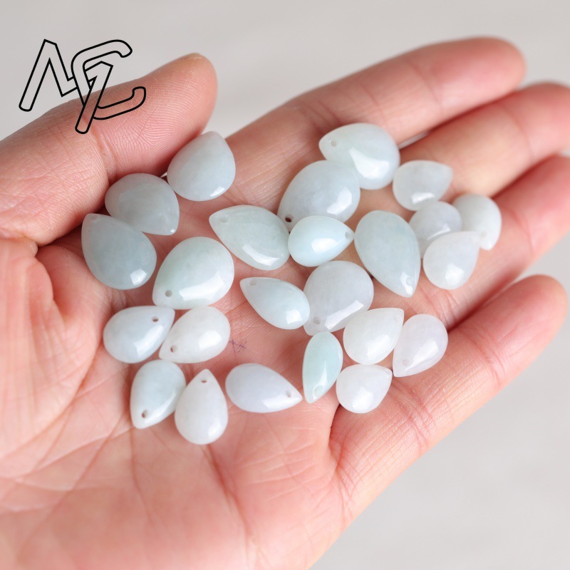 5PC Natural Jade Emerald Water - Earrings review and price