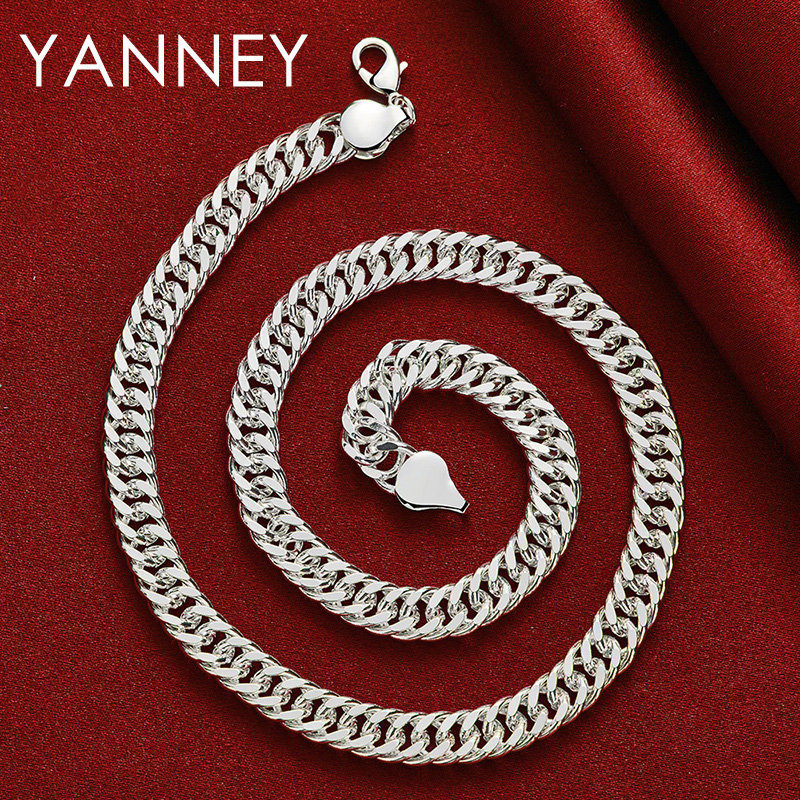 10MM 925 Sterling Silver 20/24 - Cuban Link Chain 12Mm review and price