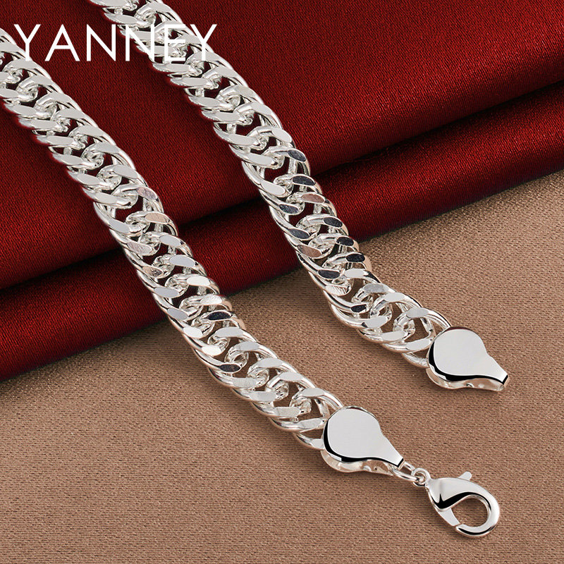 10MM 925 Sterling Silver 20/24 - Cuban Link Chain 12Mm review and price