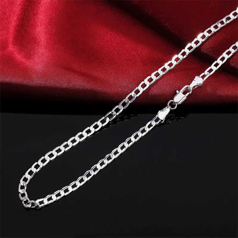 Men's 925 Sterling Silver Neck - Cuban Link Chain 12Mm review and price