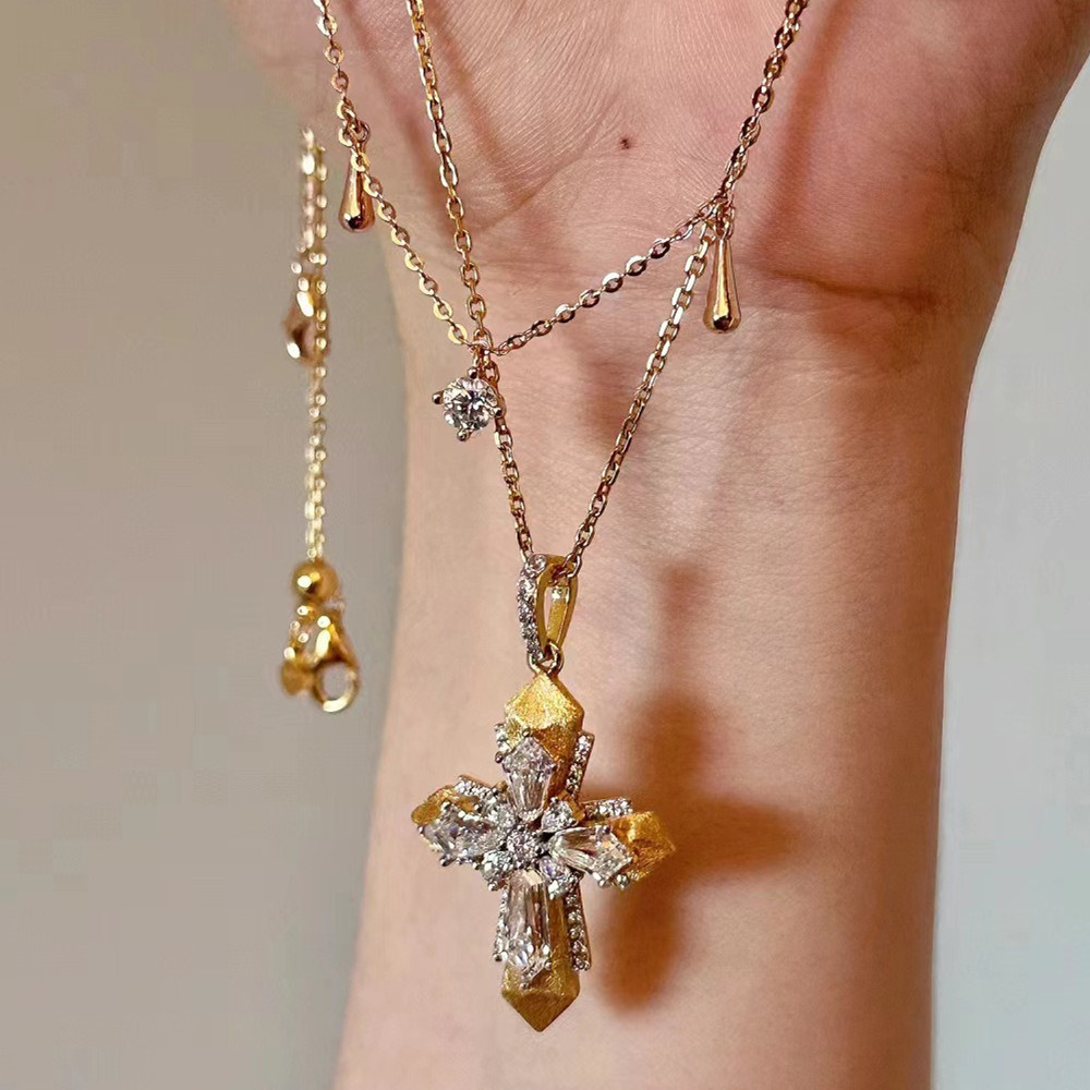 Vintage Vatican Cross Pendant  - Cross Pendant Necklace Gold review and price