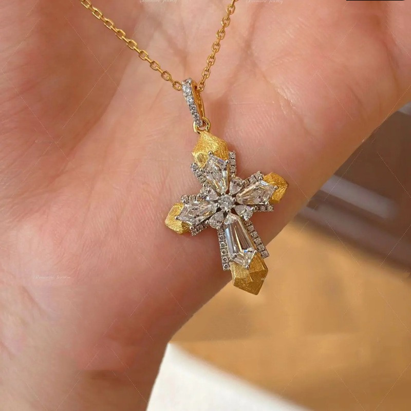 Vintage Vatican Cross Pendant  - Cross Pendant Necklace Gold review and price