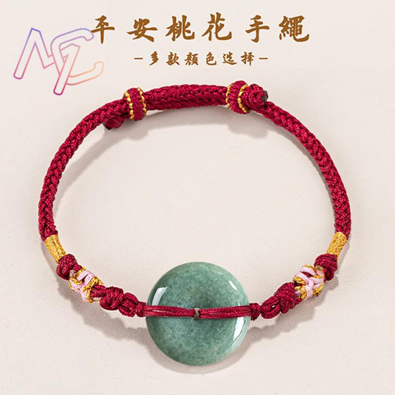 Green Myanmar Jadeite Donut Br - Bracelets review and price