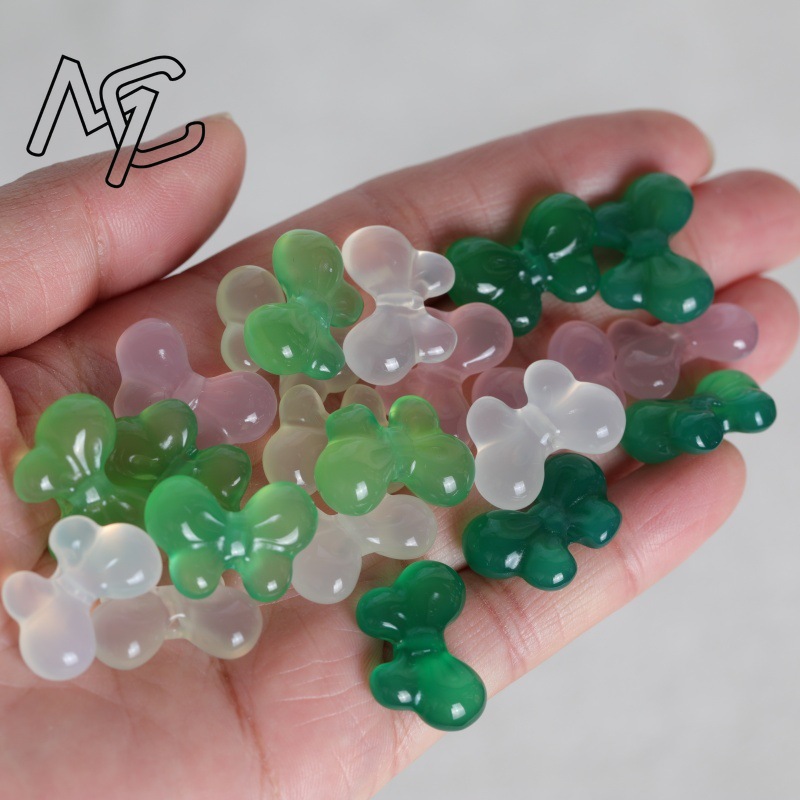 2PC Natural Chalcedony Double  - Earrings review and price