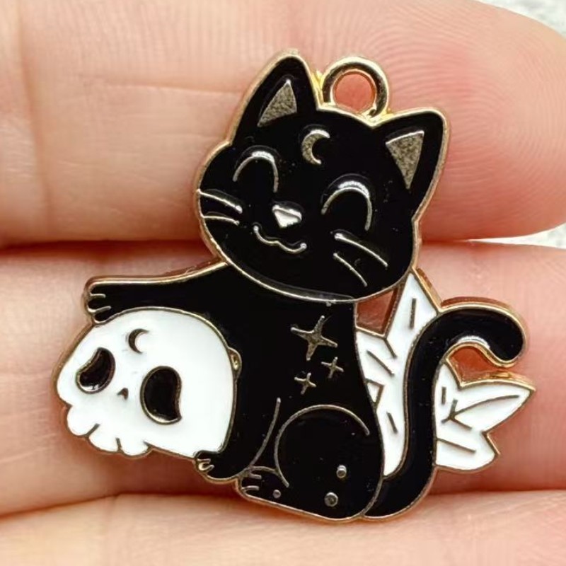 10pcs Original Alloy Enamel Bl - Earrings review and price