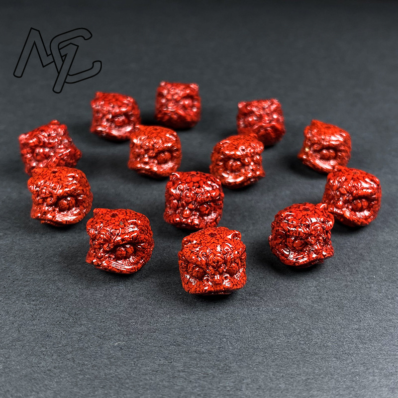 10pc Natural Cinnabar Crystal  - Earrings review and price
