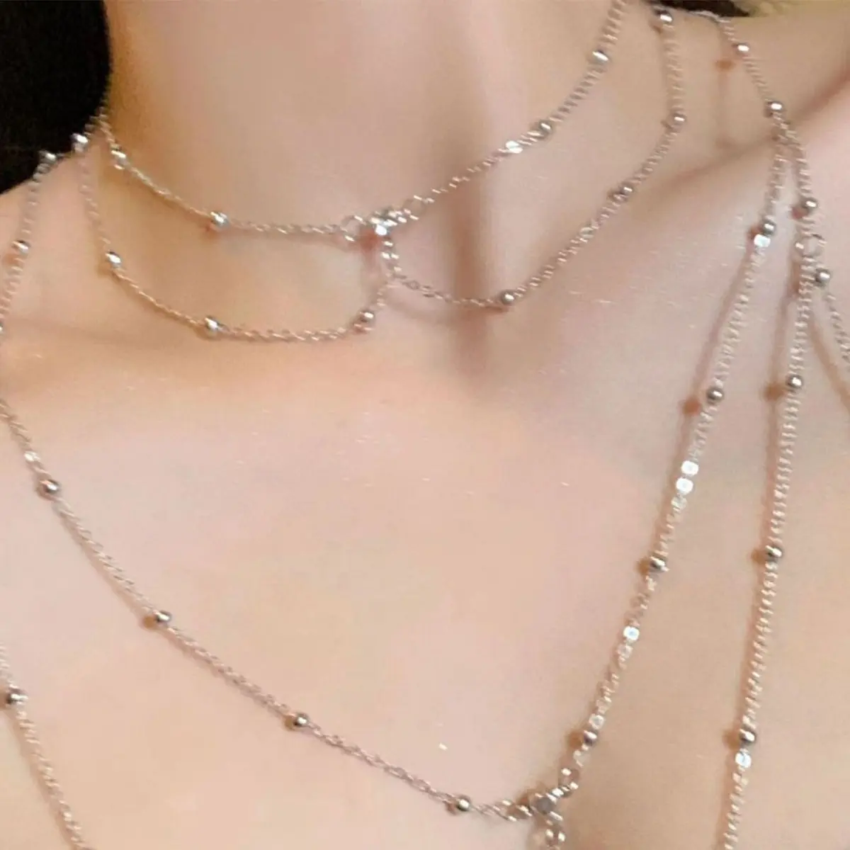 Sexy Aesthetic Multi-layer Spa - Layered Pendant Necklace Aesthetic review and price