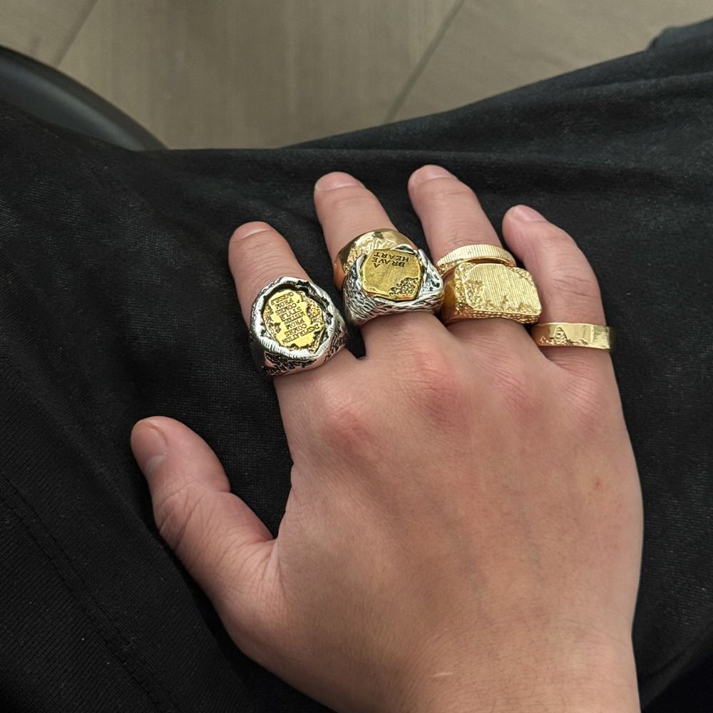 Finger Rings Sets 6Pcs/Set Geo - Vintage Punk Knuckle Rings Set review and price