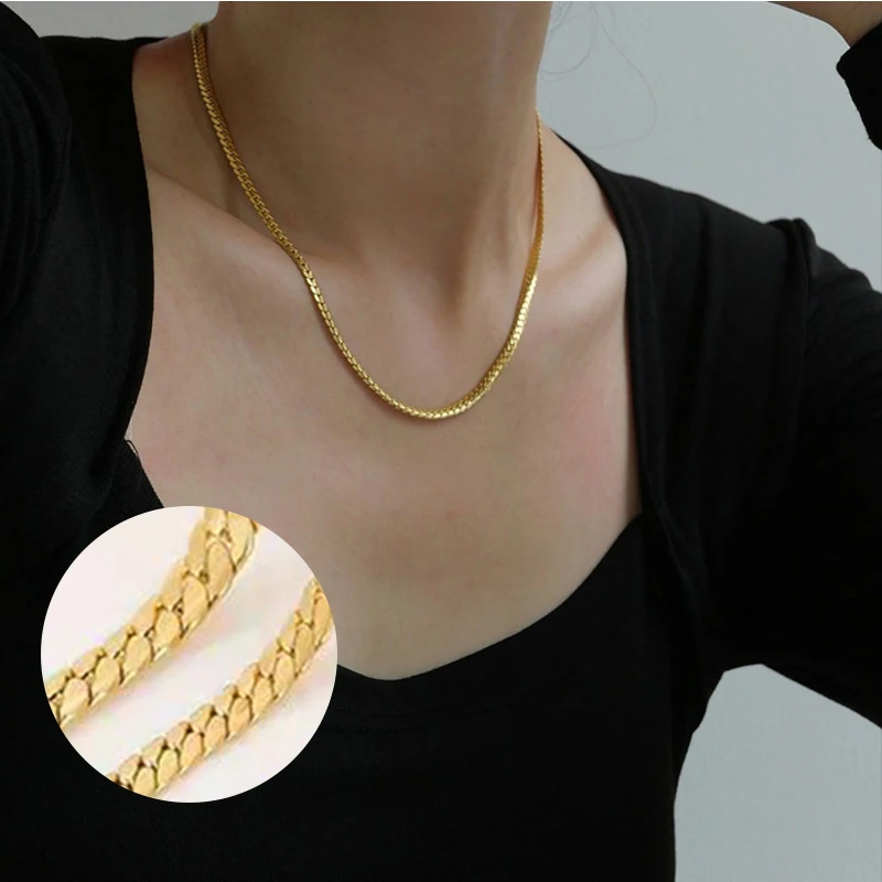 1pc 6 mm Men 925 sterling silv - Cuban Link Chain 12Mm review and price