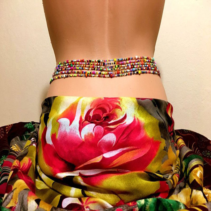 Women Layered Beaded Belly Cha - Body Jewelry review and price